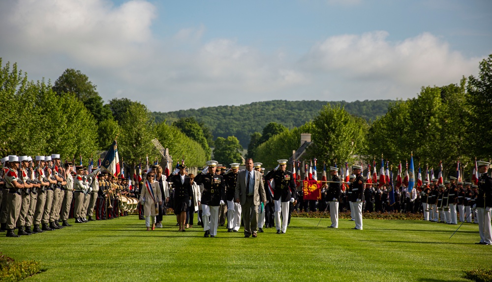 ACMC attends the Belleau Wood Memorial Ceremony