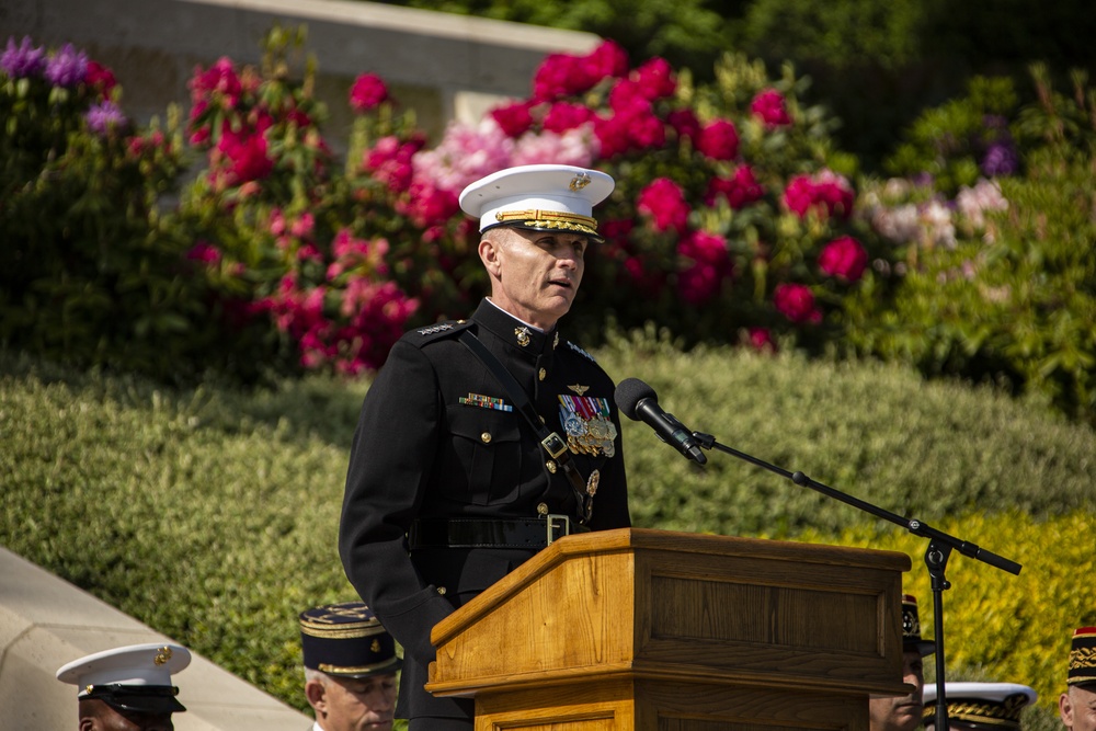 ACMC attends the Belleau Wood Memorial Ceremony