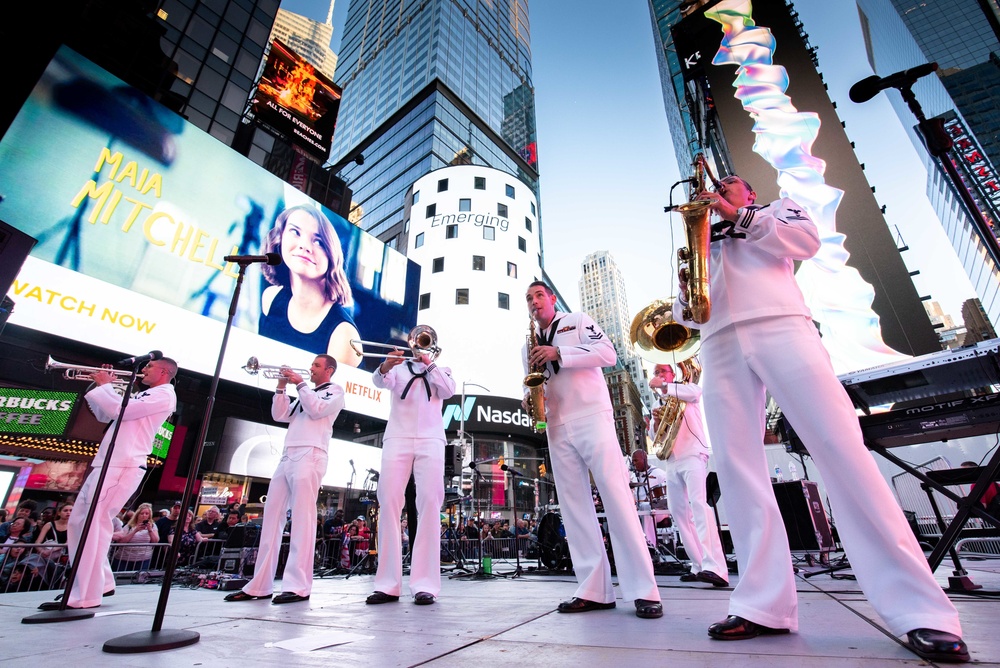 U.S. Fleet Forces Band, Navy Week New York 2019