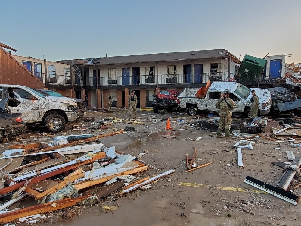 Oklahoma National Guard responds to storm damage