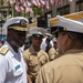 Sea Service Personnel Attend Appreciation Event at Rockefeller Center