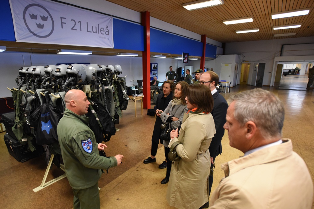 NORDEFCO State Secretaries visit ACE 19