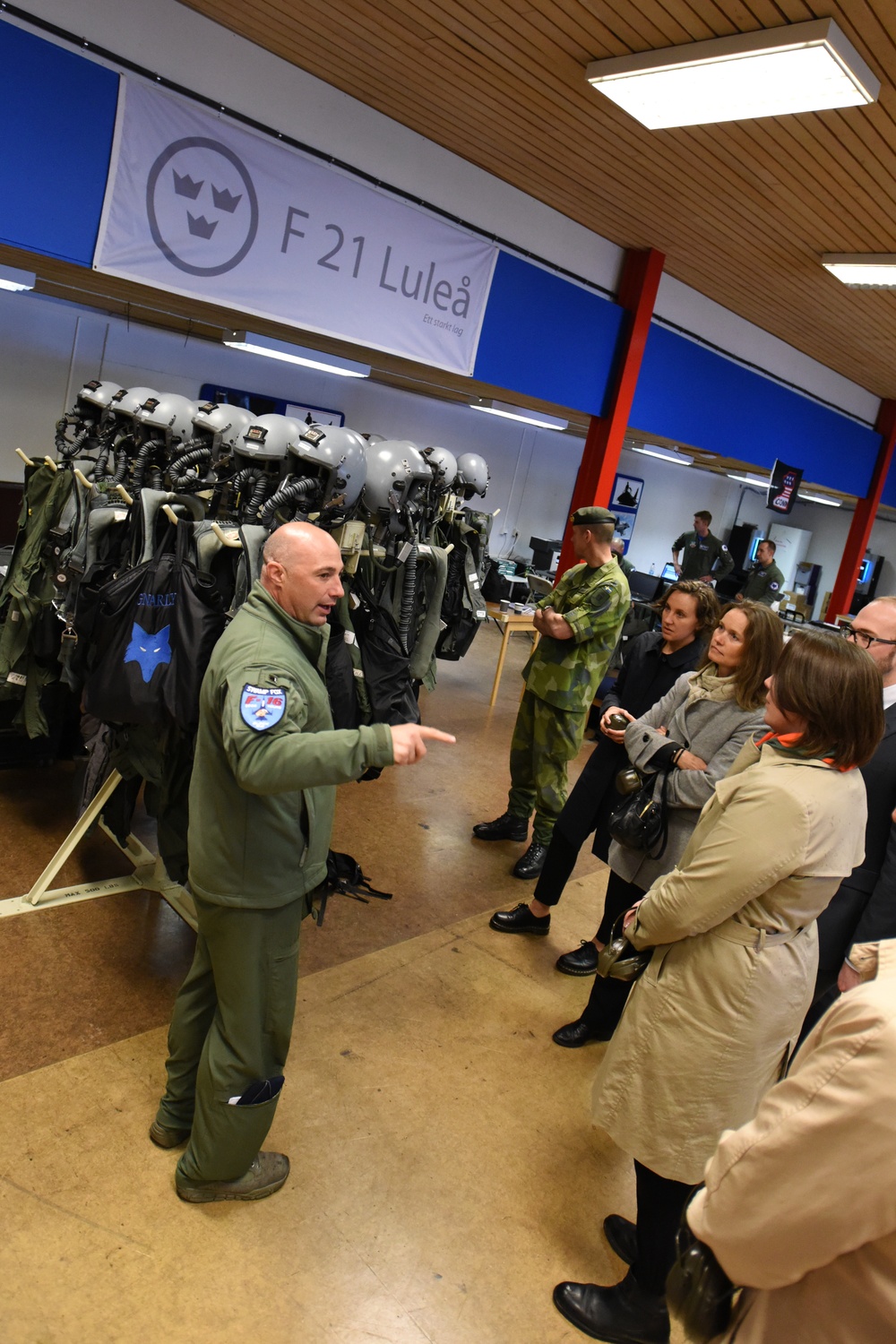 NORDEFCO State Secretaries visit ACE 19