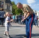 1st Marine Division Band concert at Chateau-Thierry