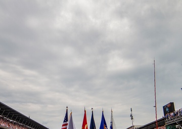 38th Infantry Division Departs from Indianapolis 500