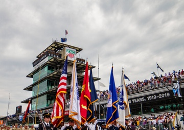 38th Infantry Division Departs from Indianapolis 500
