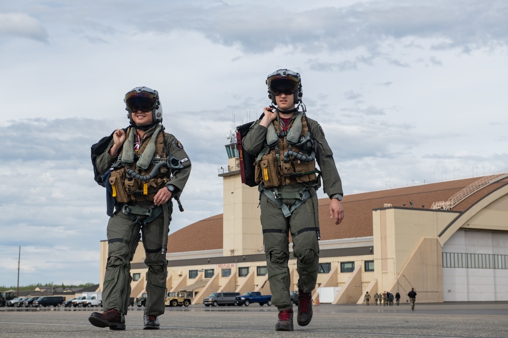 USAF pilot takes highway to the danger zone during NE19