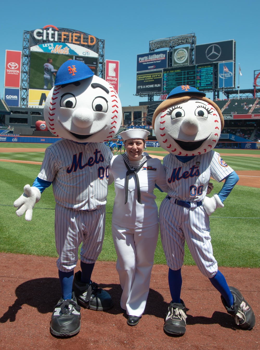 Fleet Week at the New York Mets