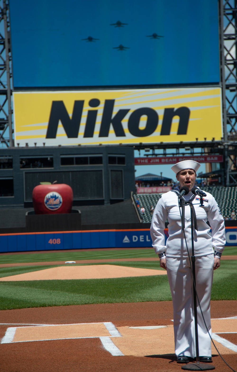 Fleet Week at the New York Mets