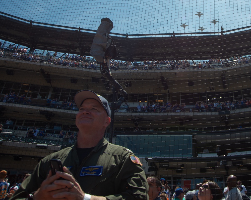 Fleet Week at the New York Mets