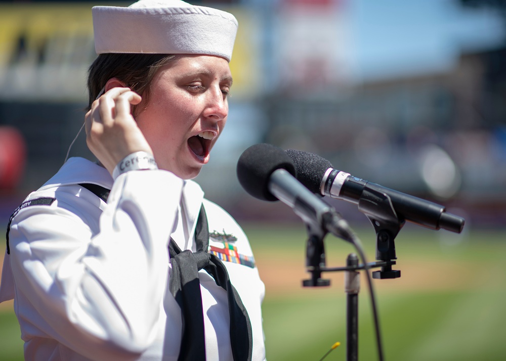 Fleet Week at the New York Mets