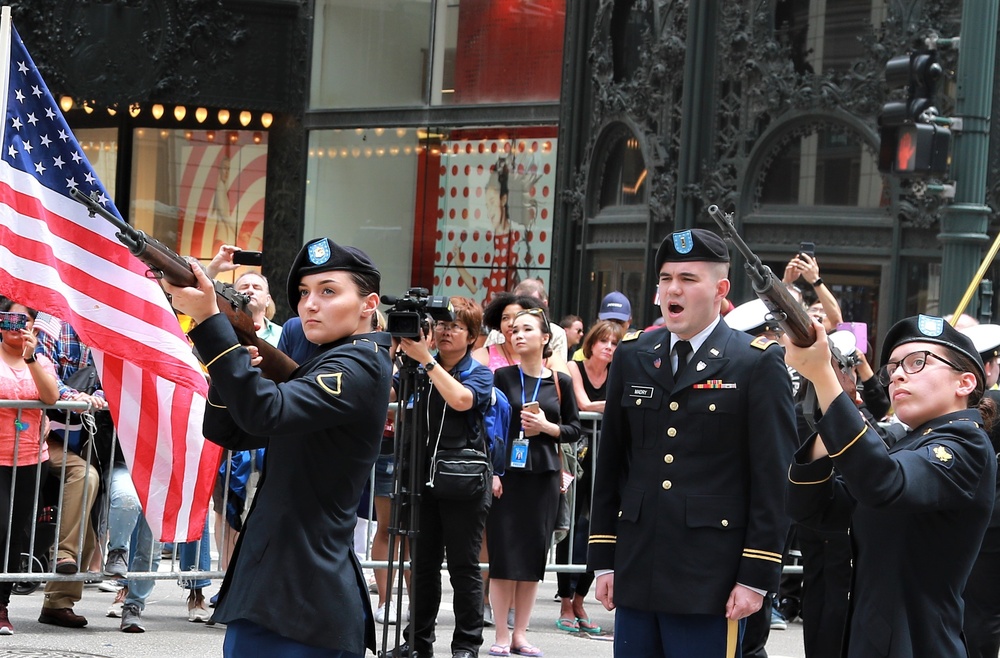 Illinois National Guard at Chicago Memorial Day