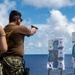 USS Harpers Ferry Conducts Gun Shoot