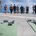 USS Harpers Ferry Conducts Gun Shoot