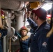 USS Harpers Ferry Conducts General Quarters Training Evolution