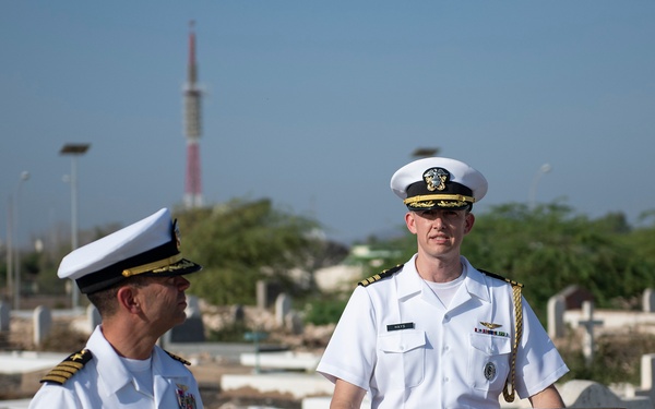 U.S. Embassy Djibouti, multinational military service members gather for Memorial Day