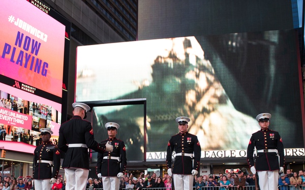 Battle Colors Detachment in Time Square