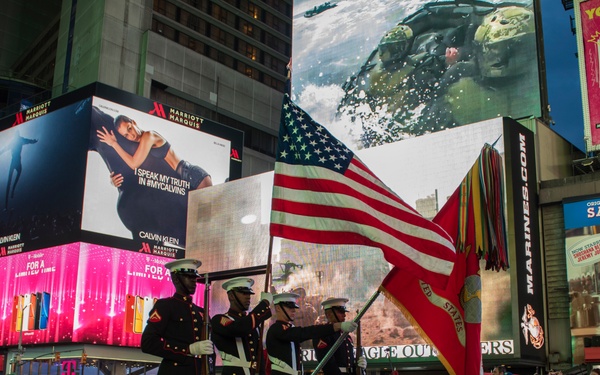 Battle Colors Detachment in Time Square