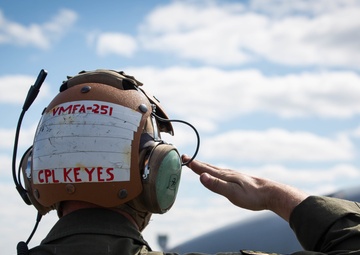 Arctic Challenge 19 – VMFA-251 flight line operations