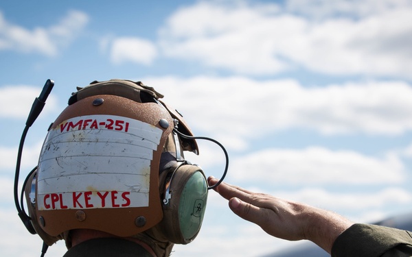 Arctic Challenge 19 – VMFA-251 flight line operations