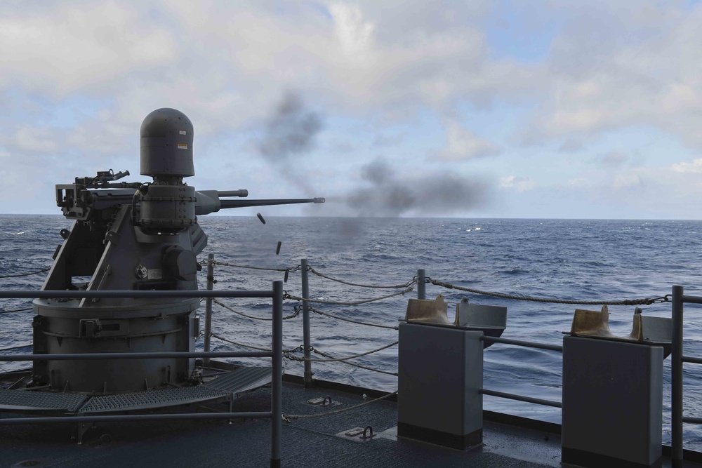 Nimitz MK-38 Firing