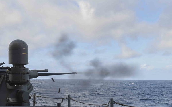 Nimitz MK-38 Firing