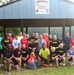 Group photo at Camp McCain