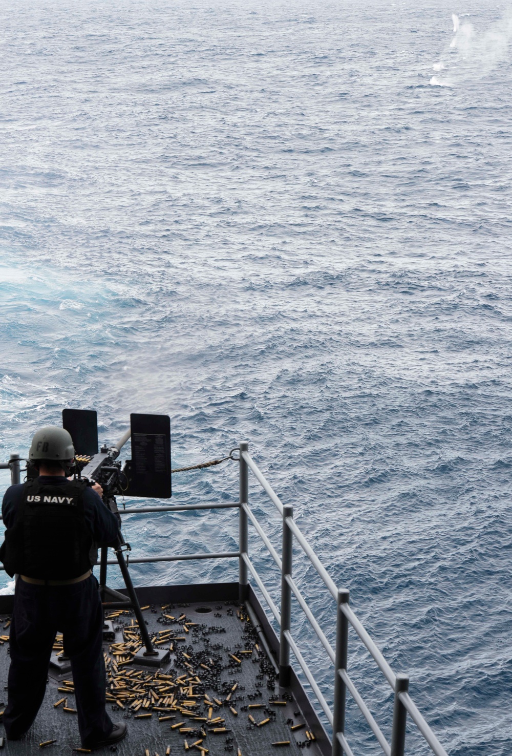 Nimitz Sailor Participates in Weapon Testing