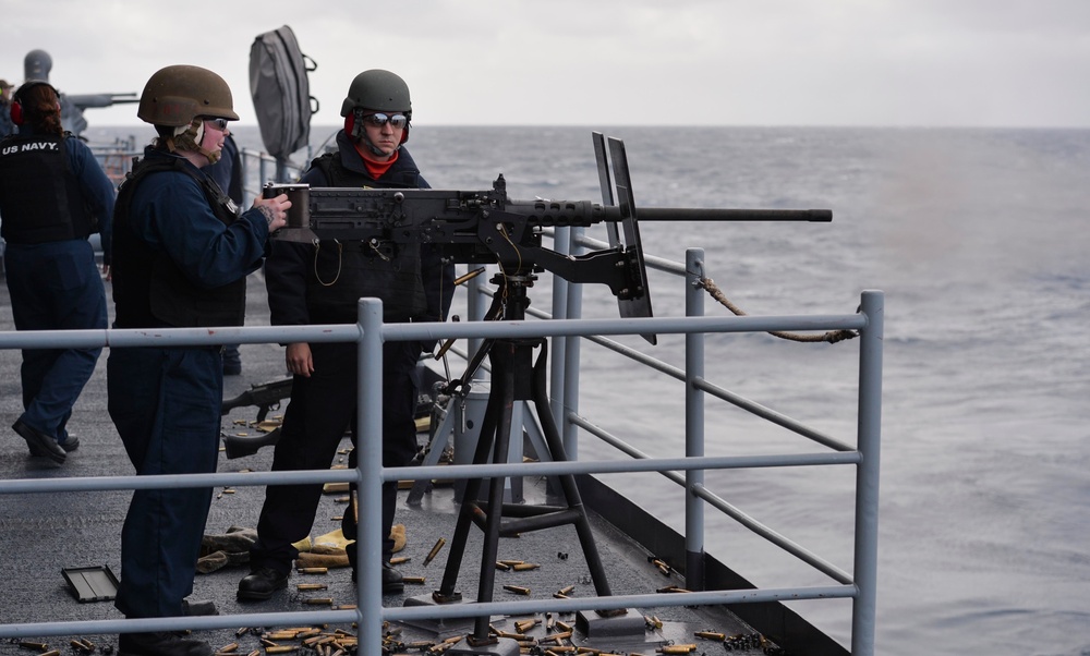 Nimitz Sailors Participate In Live-Fire Exercise