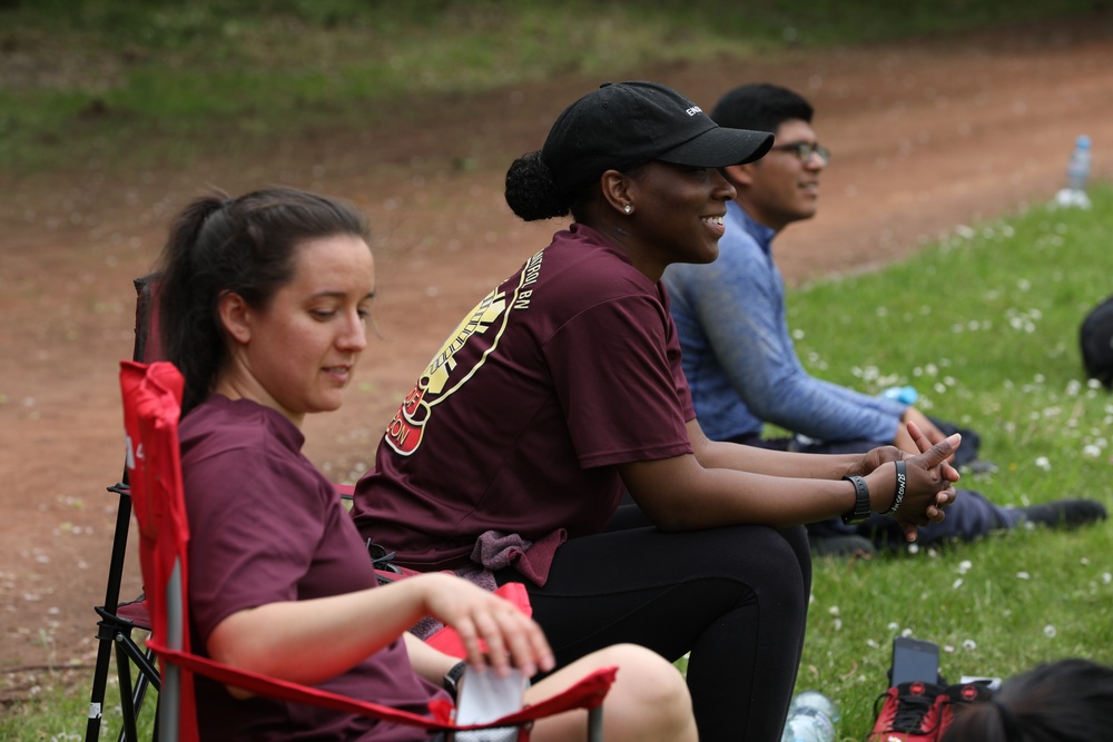 Soldiers build cohesiveness with team building activities