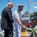 USS Intrepid Fleet Week Ceremony