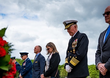 U.S. Naval Leaders in Europe Commemorate Memorial Day