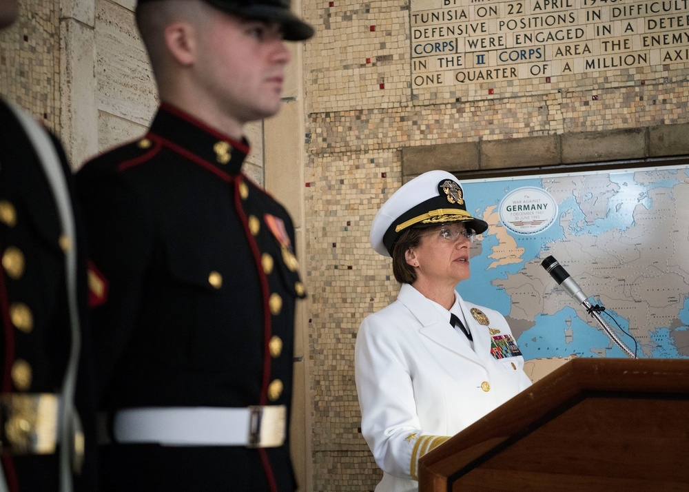 U.S. Sixth Fleet Commander Observes Memorial Day in Tunisia
