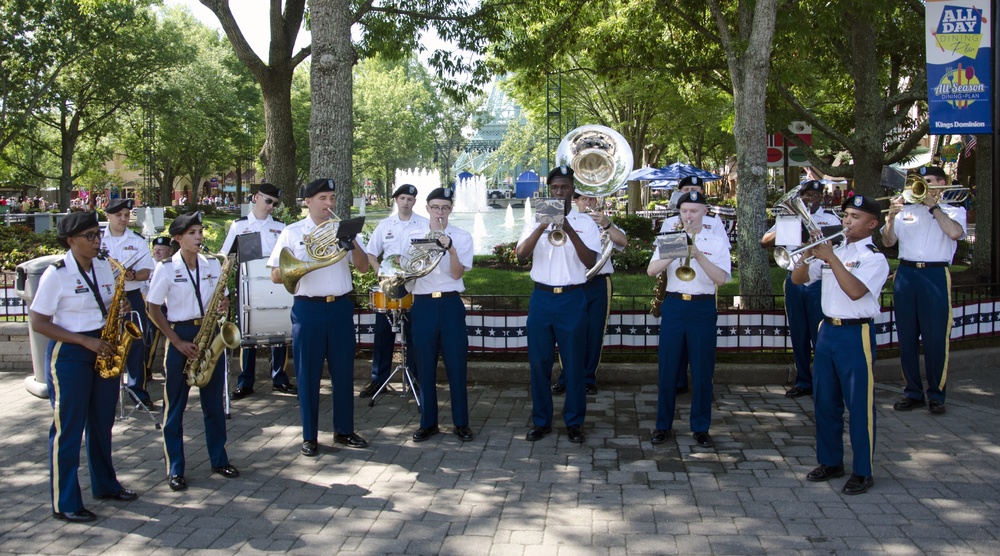 The 380th Army Band Brass