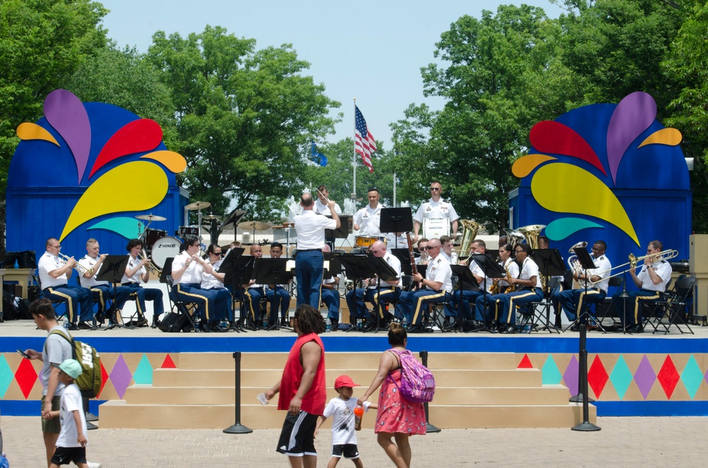 The 380th Army Band Plays On