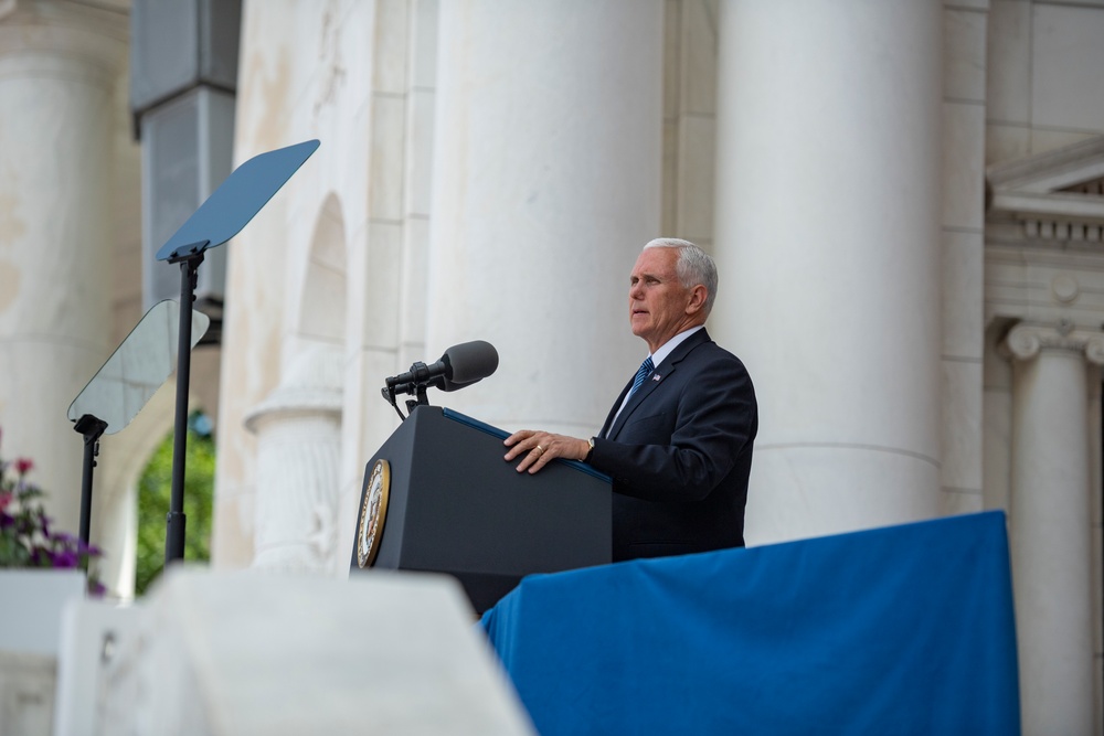 National Memorial Day Observance at Arlington National Cemetery