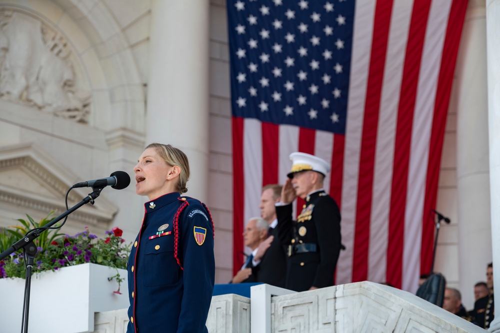 National Memorial Day Observance at Arlington National Cemetery