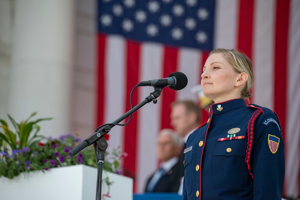 National Memorial Day Observance at Arlington National Cemetery