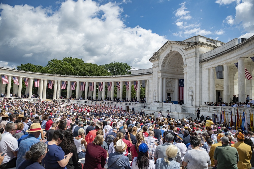 National Memorial Day Observance at Arlington National Cemetery