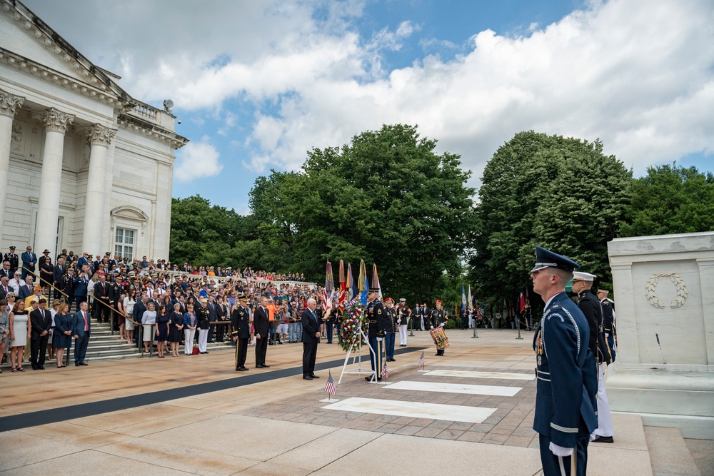 National Memorial Day Observance at Arlington National Cemetery