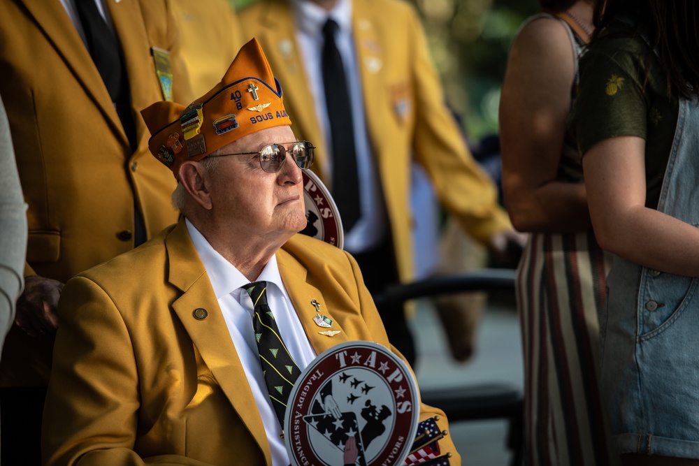 Veteran at the Tomb