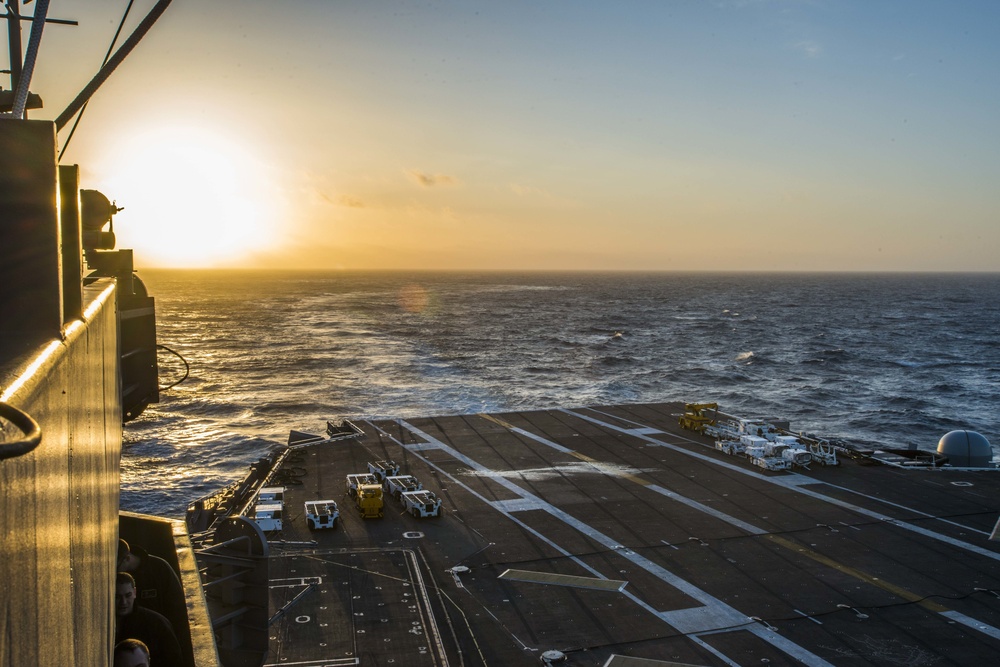 Nimitz at Sea