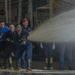 Nimitz Sailors Conduct Washdown