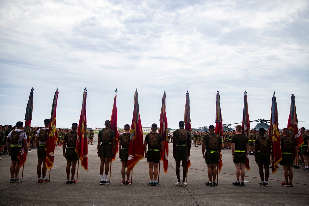 1st MAW Flight line Run