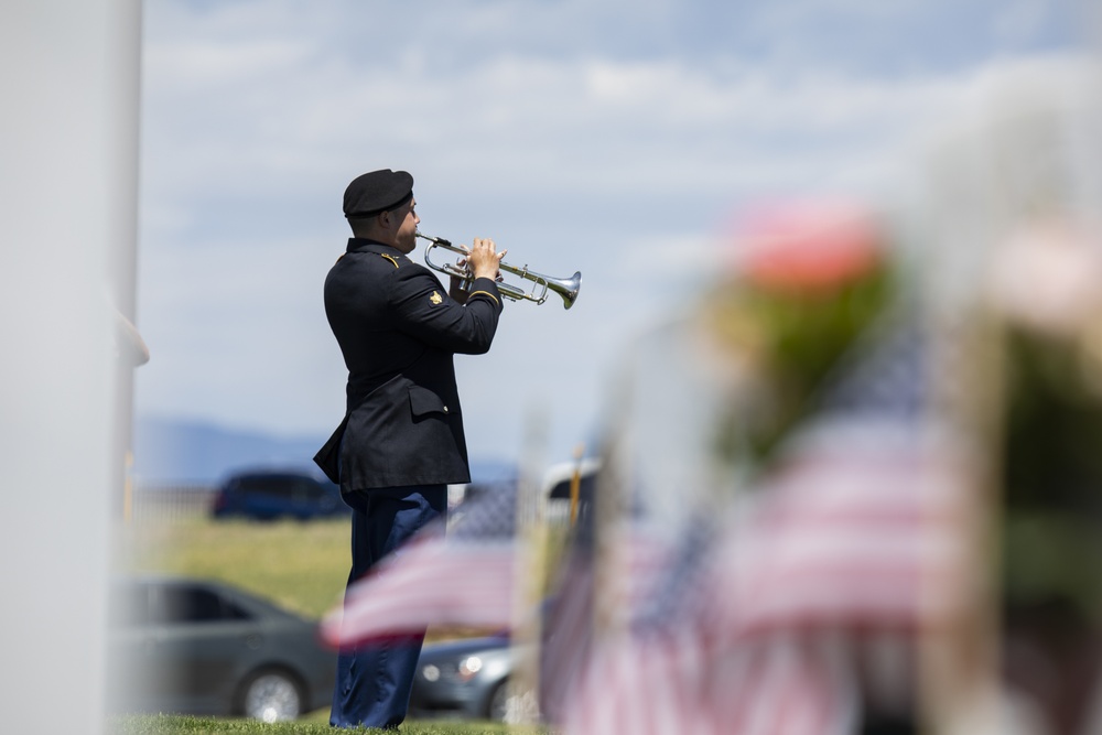 4th Infantry Division Band at Pikes Peak National Cemetery - Memorial Day 2019