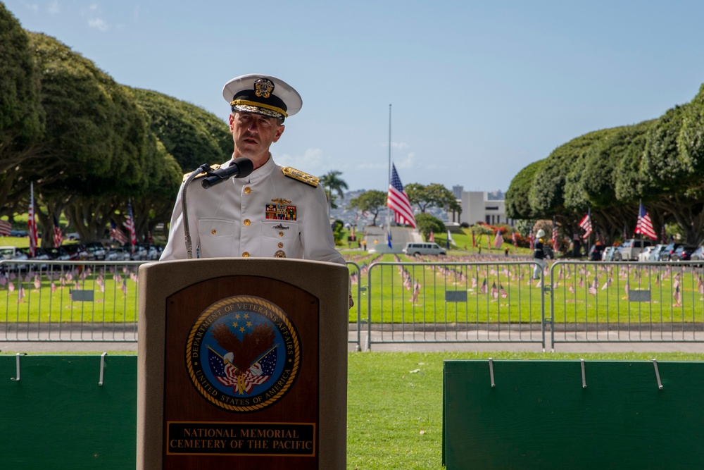 CNO Speaks at the 70th Annual Mayor’s Memorial Day Ceremony at the National Memorial Cemetery of the Pacific