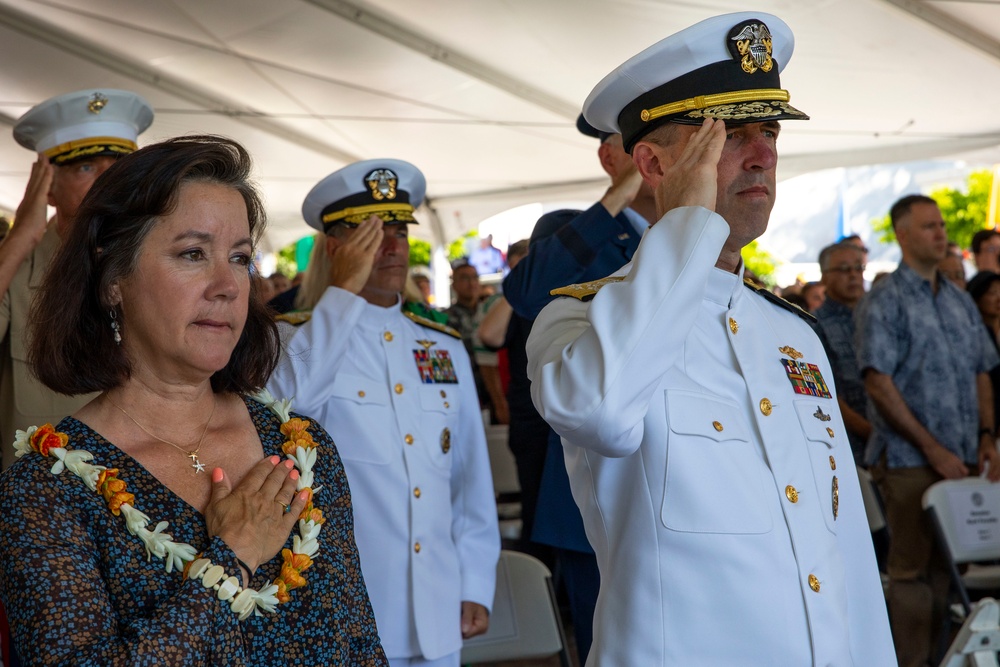 CNO Speaks at the 70th Annual Mayor’s Memorial Day Ceremony at the National Memorial Cemetery of the Pacific