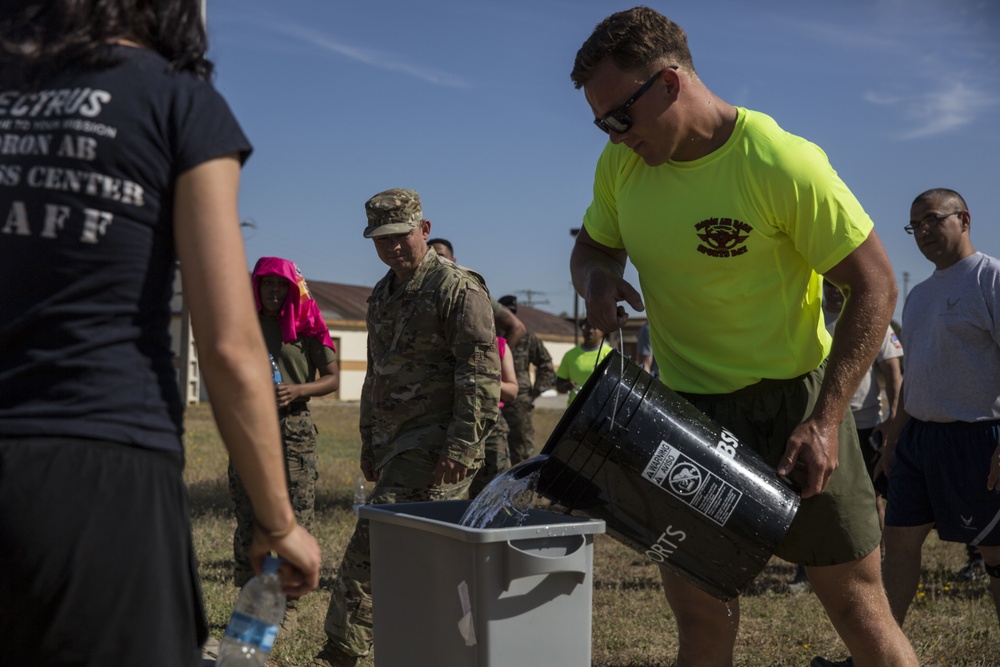 SPMAGTF-CR-AF 19.2 Competes in Moron Air Base field meet