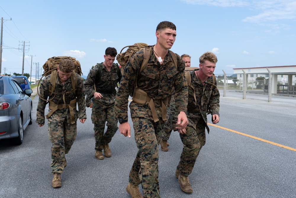 1st Battalion, 3rd Marines conduct warrior challenge in honor of fallen Marines