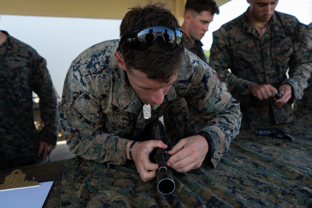 1st Battalion, 3rd Marines conduct warrior challenge in honor of fallen Marines